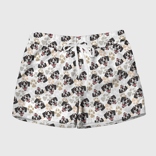 Женские шорты Далматинец Dalmatian / 3D-принт – фото 1