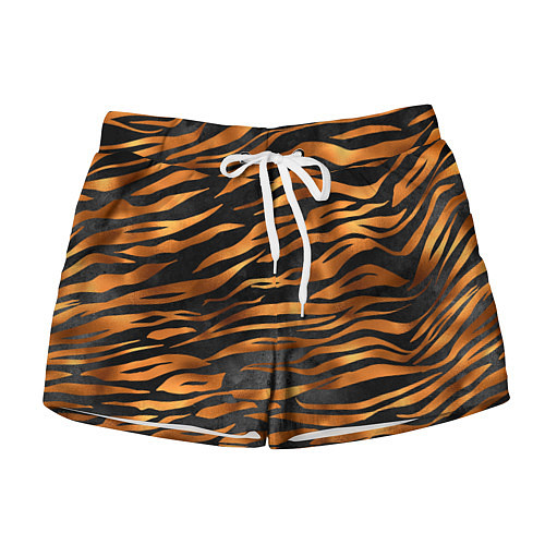 Женские шорты В шкуре тигра / 3D-принт – фото 1