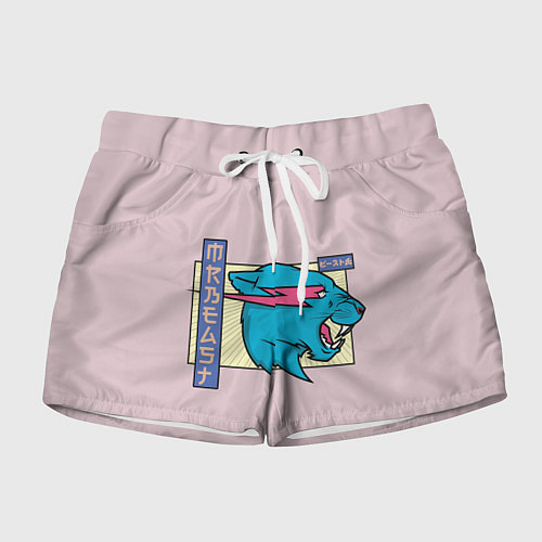 Женские шорты Mr Beast Japan Full Print / 3D-принт – фото 1