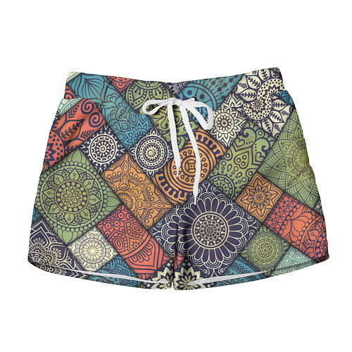 Женские шорты Mandala-pattern / 3D-принт – фото 1