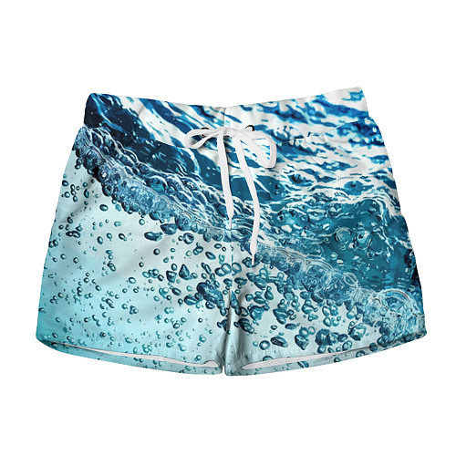 Женские шорты Wave Pacific ocean / 3D-принт – фото 1