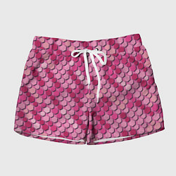 Шорты женские Розовый камуфляж, цвет: 3D-принт
