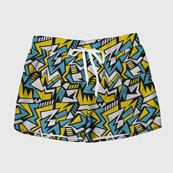 Шорты женские Графика и граффити, цвет: 3D-принт