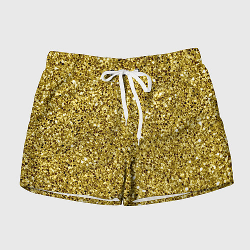 Женские шорты Золотая крошка / 3D-принт – фото 1