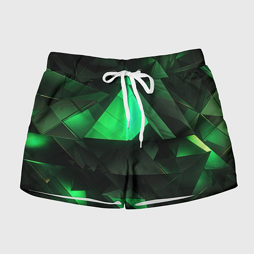 Женские шорты Геометрические фигуры / 3D-принт – фото 1