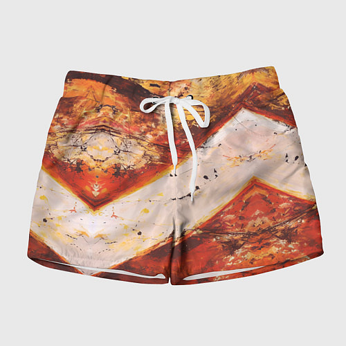 Женские шорты Горная порода / 3D-принт – фото 1