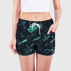 Шорты женские Аквасайбер, цвет: 3D-принт — фото 2