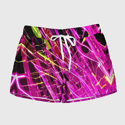 Женские шорты Розовые энергетические линии