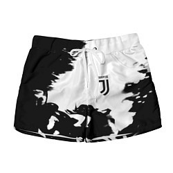 Женские шорты Juventus smoke black fire