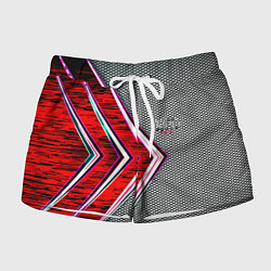Шорты женские Audi sport geometry car, цвет: 3D-принт