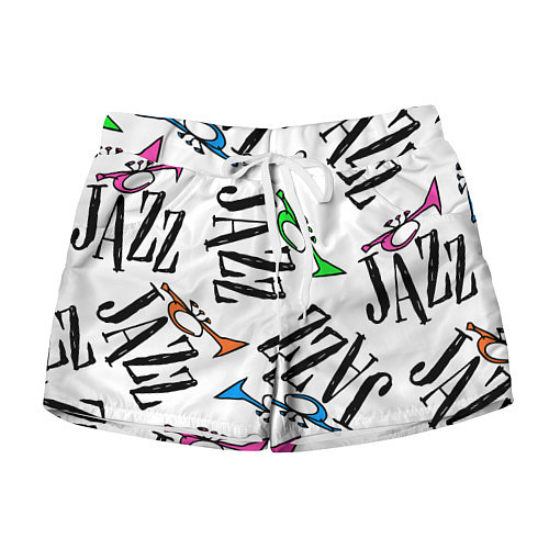 Женские шорты Just jazz in color / 3D-принт – фото 1