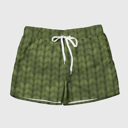 Женские шорты Лесное тепло / 3D-принт – фото 1