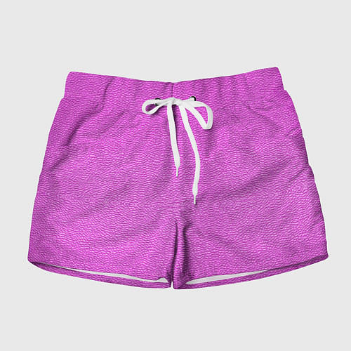 Женские шорты Текстура розовой кожи / 3D-принт – фото 1