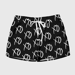 Шорты женские The Weeknd XO, цвет: 3D-принт