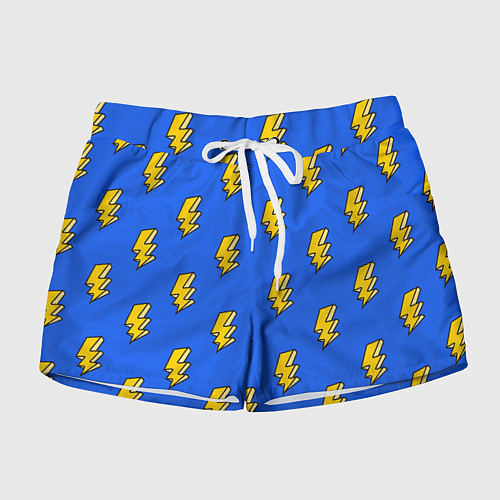 Женские шорты Супер молнии / 3D-принт – фото 1