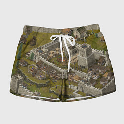Шорты женские Stronghold Crusader Definitive Edition, цвет: 3D-принт