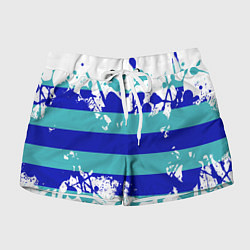 Женские шорты Капли краски