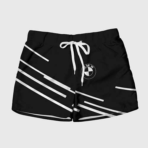 Женские шорты BMW geometry line / 3D-принт – фото 1