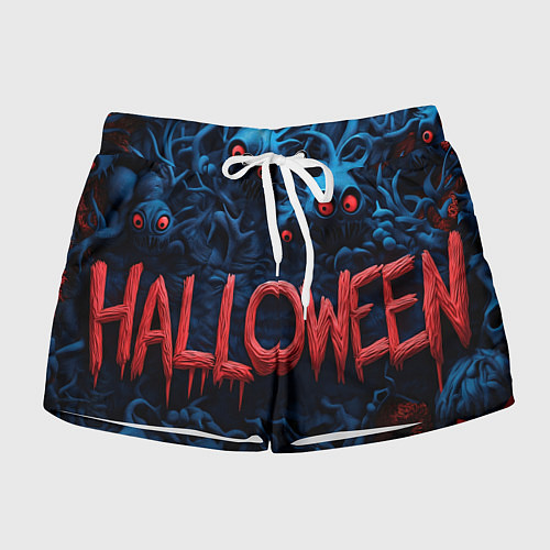 Женские шорты The helloween holiday / 3D-принт – фото 1