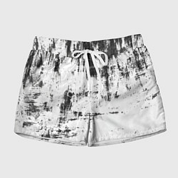Шорты женские Color black and white, цвет: 3D-принт