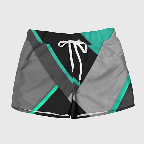 Женские шорты Multicoloured / 3D-принт – фото 1