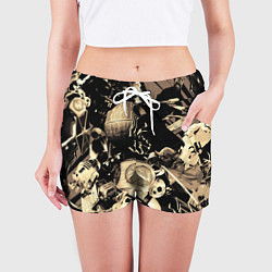 Шорты женские Дарт Вейдер Йода Чубакка и другие из Star Wars, цвет: 3D-принт — фото 2