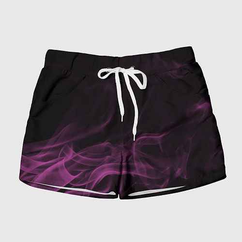 Женские шорты Color smoke pink / 3D-принт – фото 1