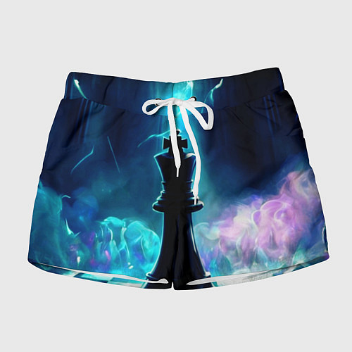 Женские шорты Дымовая партия / 3D-принт – фото 1