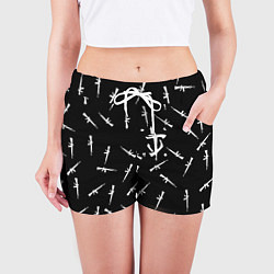 Шорты женские Doom army, цвет: 3D-принт — фото 2