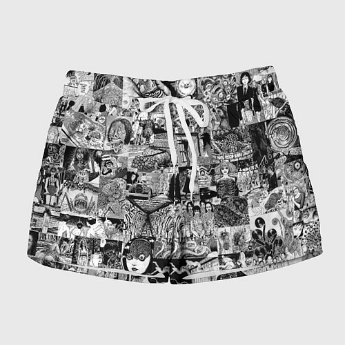 Женские шорты Horror World of Junji Ito / 3D-принт – фото 1