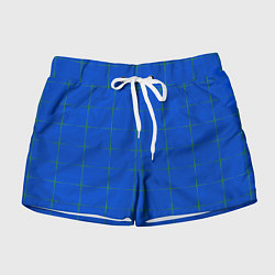 Женские шорты Color blue stripes