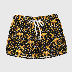 Женские шорты Грибной дождик