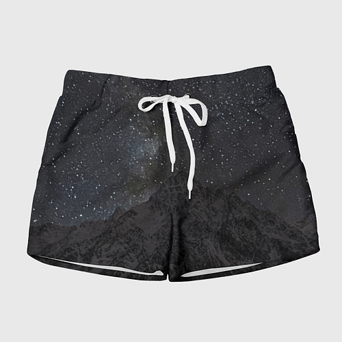 Женские шорты Тихтенген звёздны / 3D-принт – фото 1