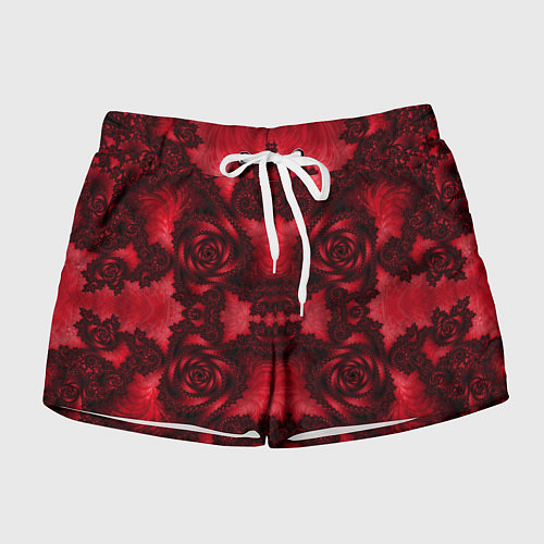 Женские шорты Бесконечное кружево / 3D-принт – фото 1