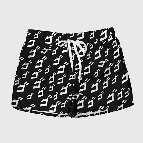 Женские шорты JoJo pattern / 3D-принт – фото 1