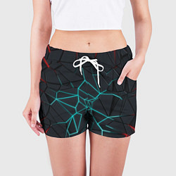 Шорты женские Геометрия света, цвет: 3D-принт — фото 2