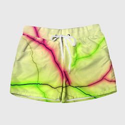 Женские шорты Multicolored lightning