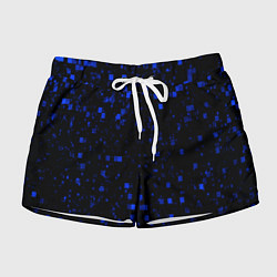 Женские шорты Color blue khaki