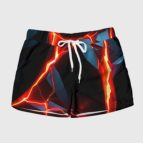 Женские шорты Tile breaking / 3D-принт – фото 1