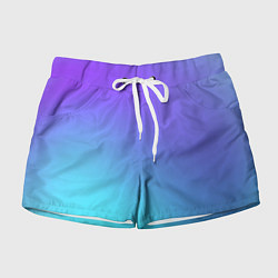 Женские шорты Color multi-colored gradient