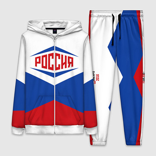 Женский костюм Россия 2016 / 3D-Белый – фото 1