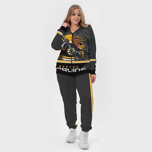 Женский костюм Boston Bruins / 3D-Черный – фото 4