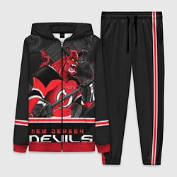 Женский 3D-костюм New Jersey Devils, цвет: 3D-красный