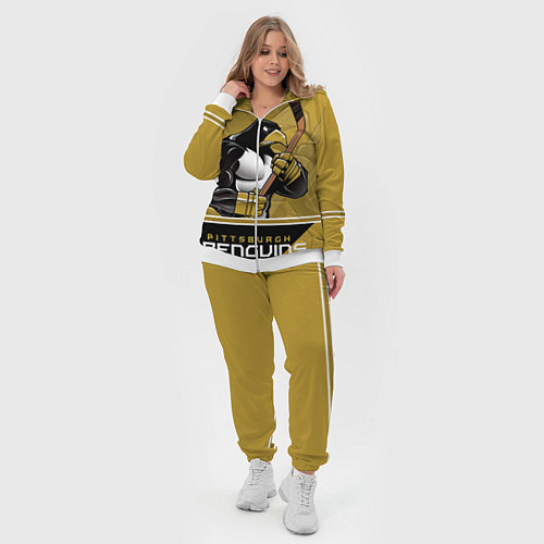 Женский костюм Pittsburgh Penguins / 3D-Белый – фото 4