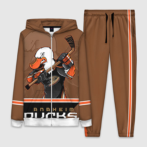 Женский костюм Anaheim Ducks / 3D-Белый – фото 1
