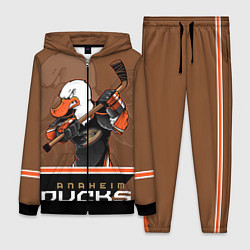 Женский 3D-костюм Anaheim Ducks, цвет: 3D-черный