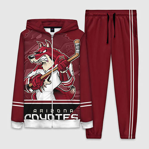 Женский костюм Arizona Coyotes / 3D-Белый – фото 1