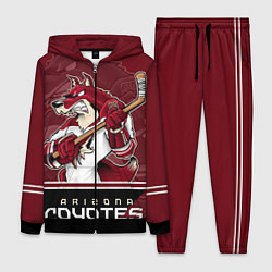 Женский 3D-костюм Arizona Coyotes, цвет: 3D-черный