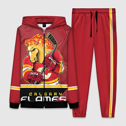 Женский костюм Calgary Flames / 3D-Черный – фото 1