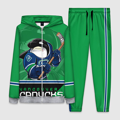 Женский костюм Vancouver Canucks / 3D-Меланж – фото 1